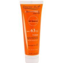 کرم ضدآفتاب رنگی دکتر ژیلا Spf 63 حجم 50 گرم
