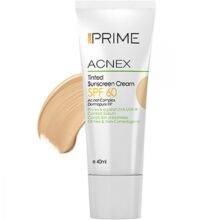کرم ضد آفتاب رنگی پریم مدل Acnex Tinted حجم 40 میلی لیتر